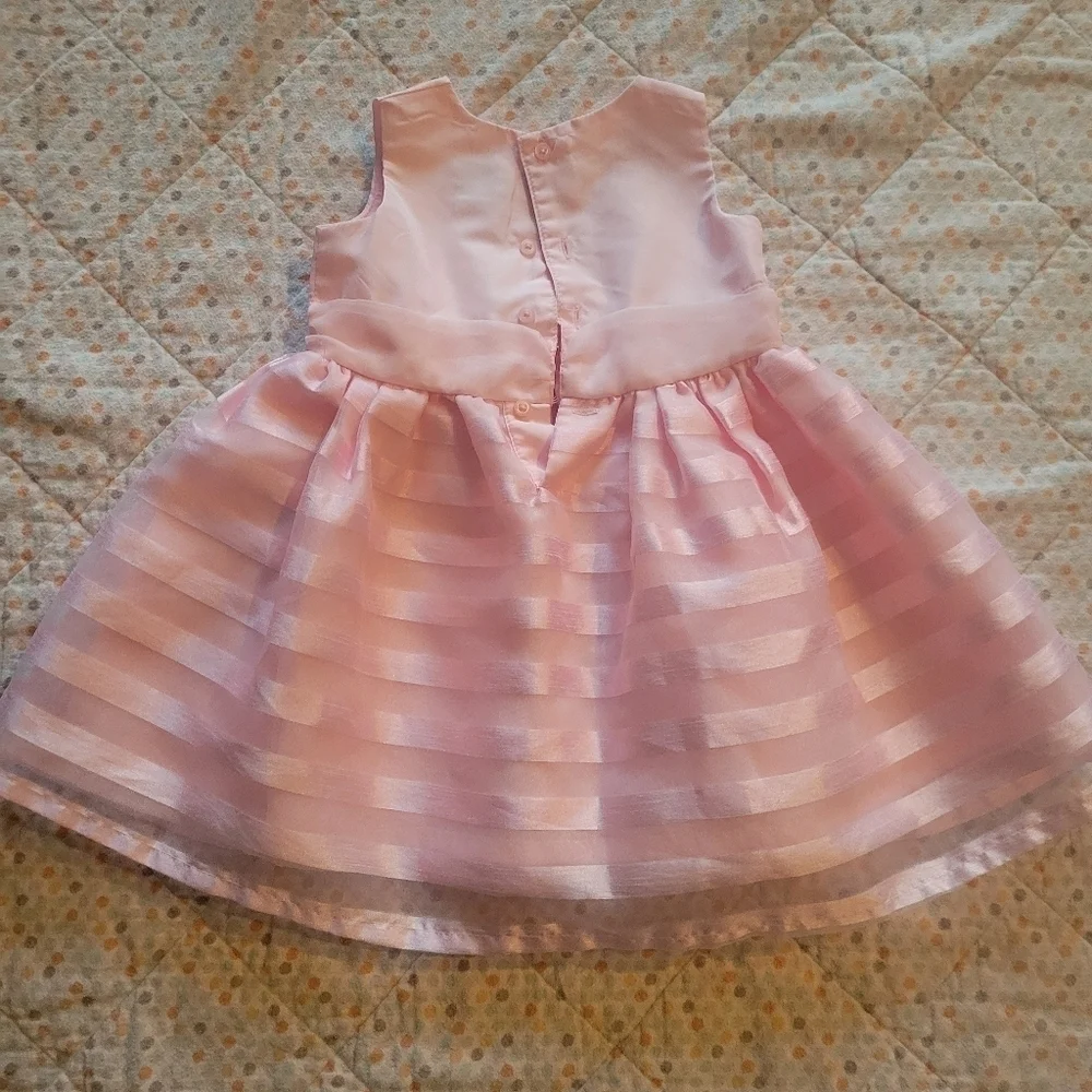 Carter's Special Occasion Pink baby girl dress size 9 months